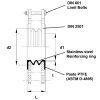 PTFE compensator&nbsp;&nbsp;|&nbsp;&nbsp;2 golven